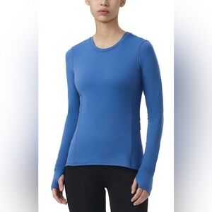 Spyder Ladies' Long Sleeve Active Top - NWOT - Sizes XS, S, XXL - Blue